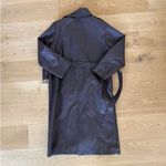 NA-KD  Pu Trench Coat Biker Size EU36 Brown Photo 4