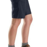 Carhartt  Women's Black Flex Loose Fit Canvas Work Bermuda Shorts *NEW* size 8 Photo 0