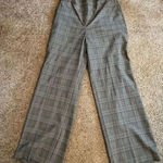 Nicole Miller  New York Gray Plaid Dress‎ Pants Professional Office Wear size 10 Photo 0