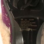 Isaac Mizrahi Oak Purple Suede Shearling Mule Photo 9