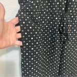 Madewell  Silk Sleeveless Open back Romper Black Beige Pattern Size Medium Photo 7