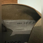 Sundance Blooms suede embroidered slip on flats Olive Green Boho Sz 39 US 8.5-9 Photo 7