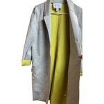 Carolina belle  Montreal Long Gray Duster Coatigan Gray Yellow Medium Photo 2