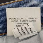 Brandy Melville Melville Cuffed Button-Fly Jean Shorts Size 26  Distressed Shorts Photo 8