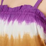 SEA New York Tie Dye Zelda Oversized Flowy Jumpsuit 0 Orange Photo 4