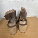 Sole Society Women's Suede Peep-Toe Ankle Jagger Booties Dark Taupe Size 11 Photo 3