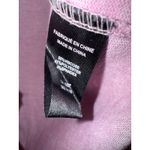 Lily Morgan Embellished Ruffle Hem Tunic Top Blouse Casual‎ Cute M/M Purple Size M Photo 3