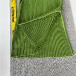 A New Day  Light Green Ribbed V Neck Long Sleeve Column Knit Dress Size Large Photo 11