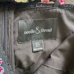 Needle & Thread Black Flower Foliage Romper Photo 2