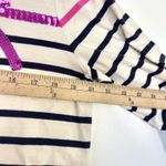 Talbots Sequin Ribbon Stripe Mockneck Tee Top Women's Size Medium Photo 7