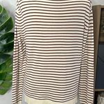 ZARA • flowing knit striped boatneck sweater Photo 3