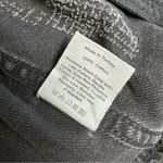 Avec Les Filles Denim Jacket  Black Washed Denim Distressed Sz M Fall Winter Photo 7
