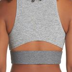Outdoor Voices Tri-Tone Slashback Crop Top - Heathered Grey - XS Photo 2