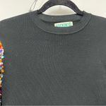 Black sweater Dress Confetti Sequin balloon bishop long Sleeve size M party Size M Photo 10