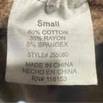 Poof! Apparel Beige Knit Top Size S Photo 4