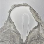 Aerie  Lace Halter Bralette - Soft White large lined Photo 2