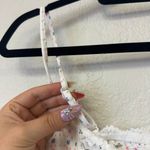 SKIMS  Fits Everybody Lace Scoop Bralette Opal fair isle logo Photo 4