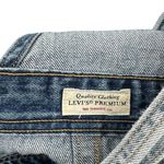Levi's  Norah Skirtall‎ Dress Overall Mini Cotton Denim Blue Size XS Photo 13