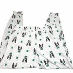 Jaclyn Smith Jaclyn Intimates Shamrock and Bulldog Pajama Pants Gray Size Small Photo 2