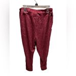 Bobeau  Collection heathered red jogger pants with pockets size medium Photo 2