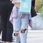 One Teaspoon Awesome Baggies Boyfriend Distressed Mom Ribbed Jeans Photo 1