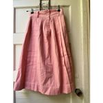 Vintage Prarie Aline Pink Skirt Cottage Core XS Cotton Feminine Coquette Twee Photo 6