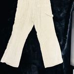 ZARA Linen Cargo Pants Photo 8