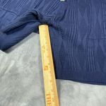 Womens 2 Piece Short Set XXXL Plus Cable Knit V Neck Stretch Summer Coastal Cool Blue Size undefined Photo 2