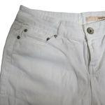 DKNY Womens 8 White Straight Leg Cropped Ankle Jeans Photo 5