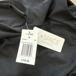 l*space L* Phoebe One Piece in‎ Black Ribbed One Shoulder Size 10 NWT Photo 1