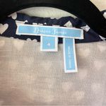 Draper James •Red/White/Blue Americana Hearts Fit & Flare Shirt Dress•Size 4 Photo 4