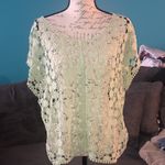 LC Lauren Conrad NWT  Crochet Top, XL Photo 1