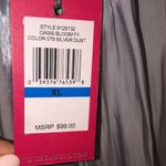 Vince Camuto  grey crinkle button down top new with tags size XLarge MSRP $99 Photo 2