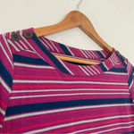 Liz Lange  striped button sleeve‎ Maternity shirt, size M. Photo 2