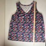 Woman Within  Floral Tank Top‎ Size 3X (30/32) Multicolor Tropical Casual Comfy Photo 7