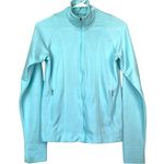 Adidas  Lightweight Blue Green Athletic Jacket Size Small Photo 0