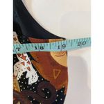 Vintage Haggerty Art Wear Tribal Animal Print Skirt & Vest Set XL/M Brown Black Photo 13