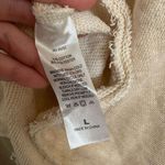 TechStyles Cream Ivory Boho Santa Cruz California Hoodie Sweater L NWT Size L Photo 5