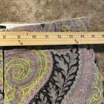 J.Crew  Pants Womens 2 Cafe Capri Multicolor Paisley Low Rise Straight Leg Dress Photo 5