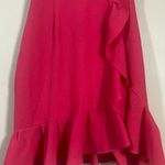 Betsey Johnson Petite Mock-Neck Ruffled Sheath Dress Photo 3