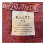Exist Women’s  Faded Red Burnout Tie Sleeve Tee Photo 5