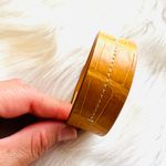 Suarez Crocodile Cuff Tan Photo 10