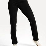 Betabrand  Women’s XL Petite Straight-Leg Classic Dress Pant Yoga Pants Black Photo 0