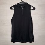 Three Sixty Six Sleeveless Quarter Zip Golf Top Size M Black Athletic Tank Size M Photo 1