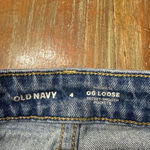 Old Navy  Blue High Rise OG Loose Secret Smooth Pockets Jeans Size 4 Womens Photo 9