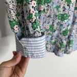 Talbots  Non Iron Perfect Shirt Ditsy Size 10 Button Front Casual Photo 5