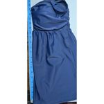 Tankini Top Twist Front Flowy Beach Adjustable Straps Padded Cups Women Size M Blue Size M Photo 8