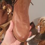 Lucky Brand  tan color leather boots size 7 women's very comfortable Photo 5
