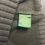 Lauren Ralph Lauren Epaulet Gold Arm Patch Zip Sweater Black Size undefined Photo 6