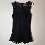 Victoria's Secret  Black Lace Fit and Flare Dress Size 12 Photo 6